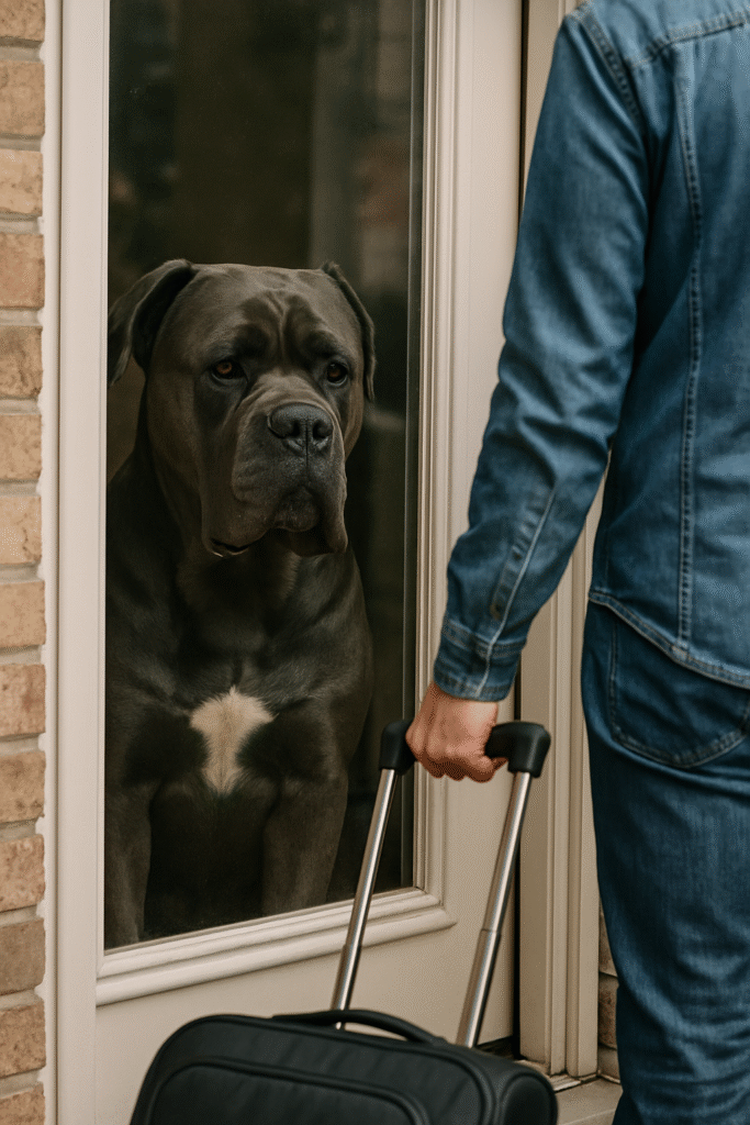 Does Cane Corso Have Separation Anxiety