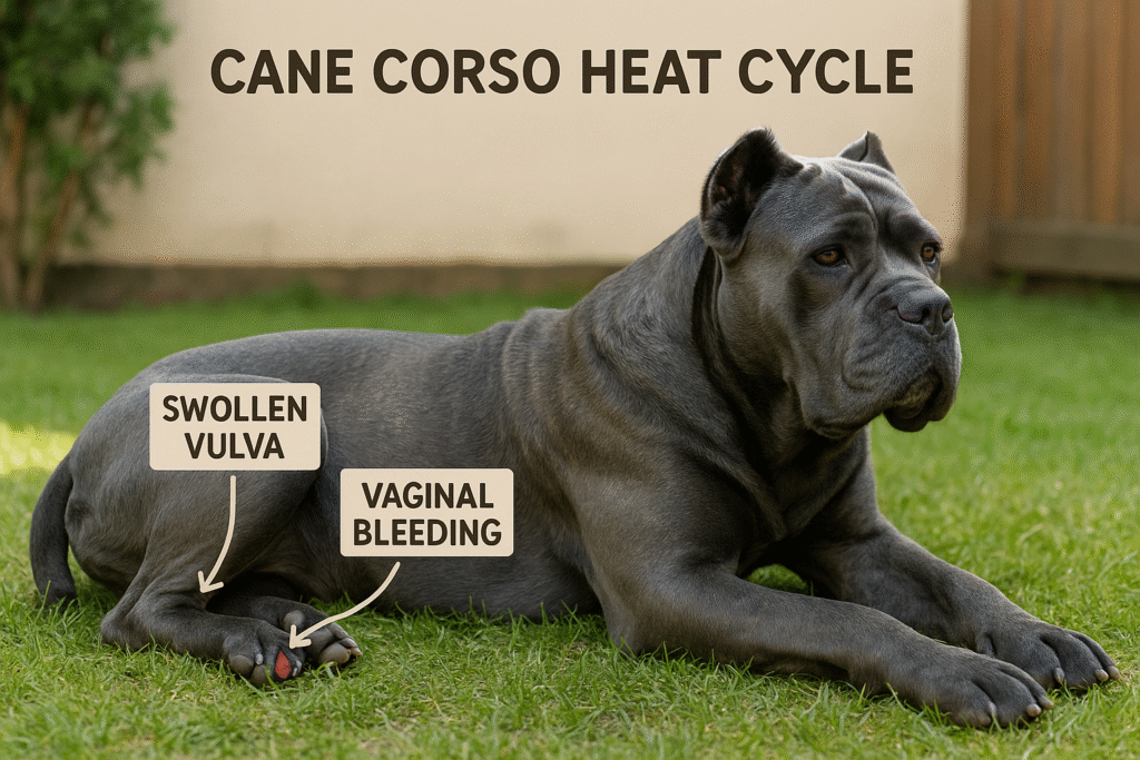 cane corso heat cycle