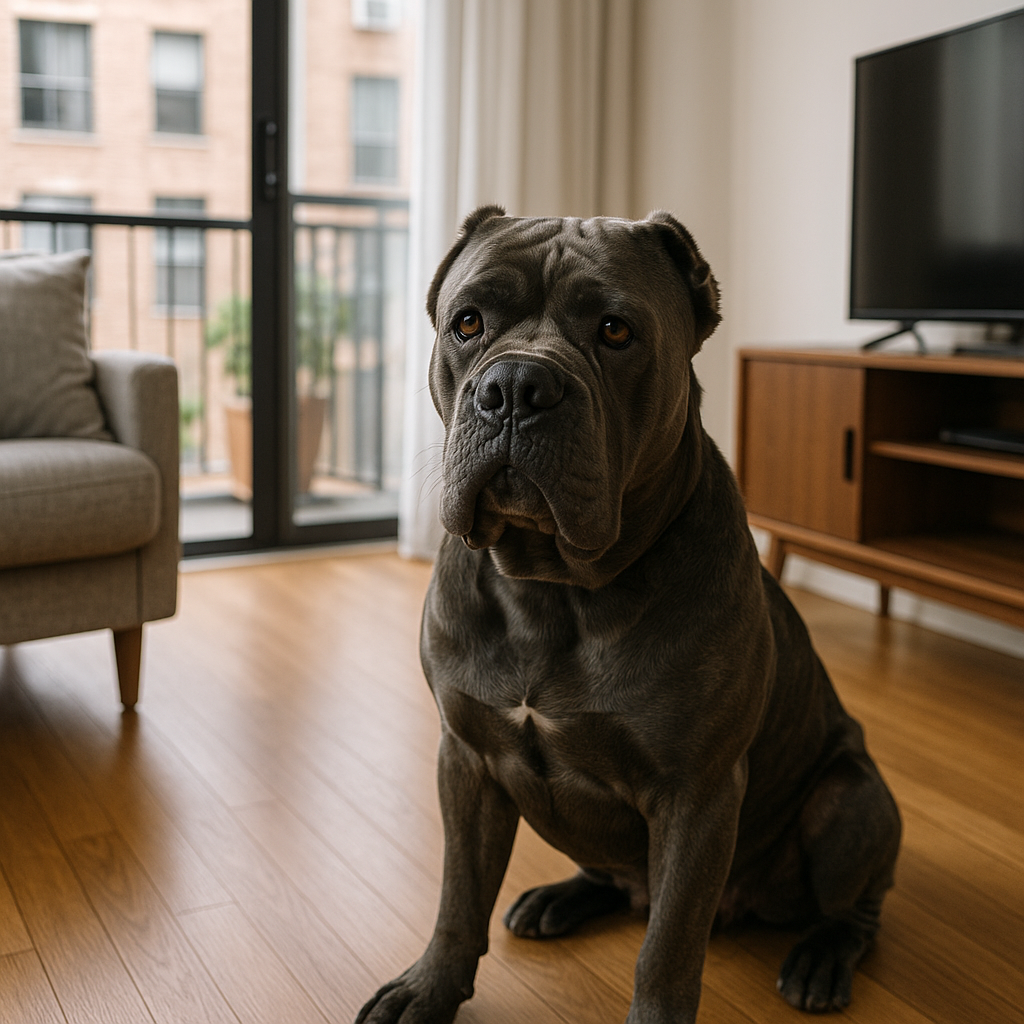 Can a Cane Corso live in an apartment?